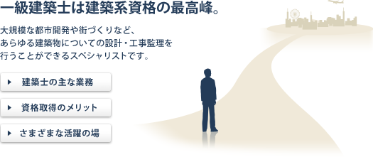 資格について 一級建築士 インフォメーション 1級建築士の資格試験合格なら総合資格学院