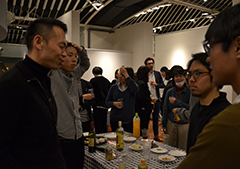 懇親会