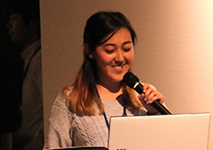 諸星 佑香さん（日本大学）「町の中庭　- 密集した住宅地での生活に新たな習慣をつくる -」